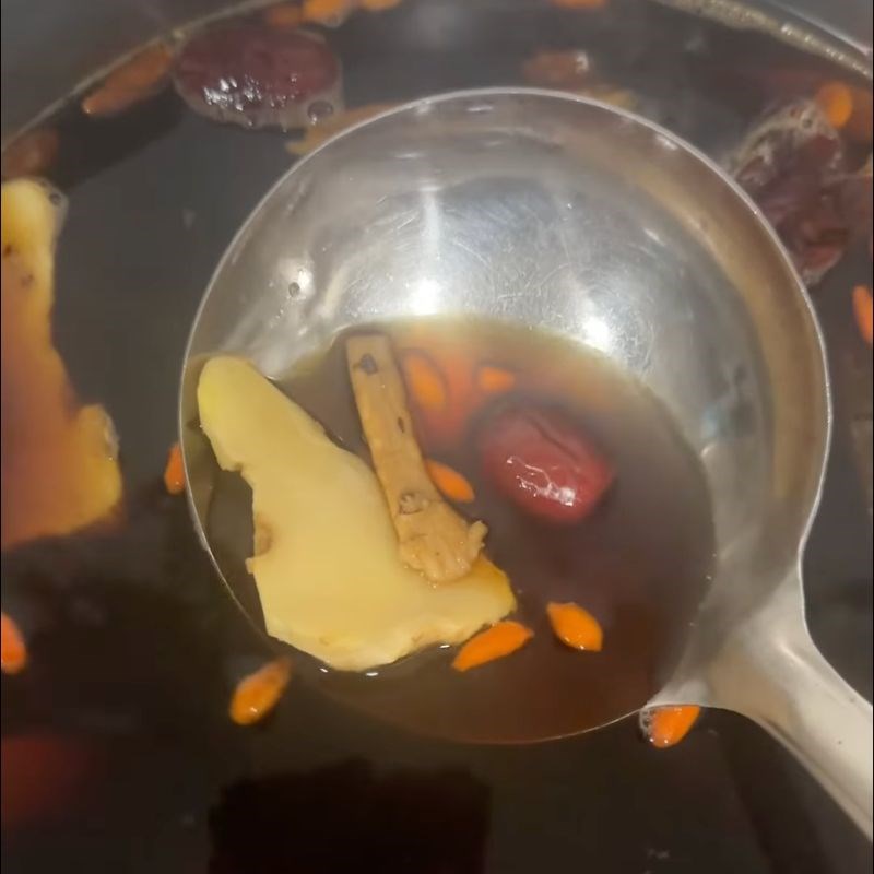 Bước 1 Ngâm bào ngư tiềm Bánh canh bào ngư