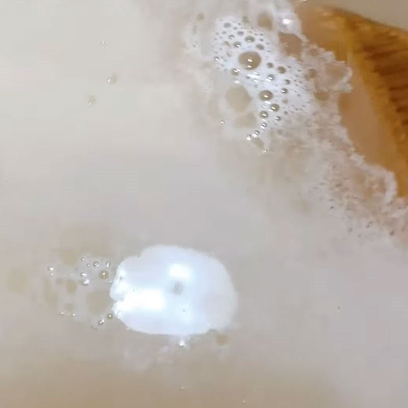 Bước 4 Ngâm gạo với dung dịch kiềm Bánh gio mật mía