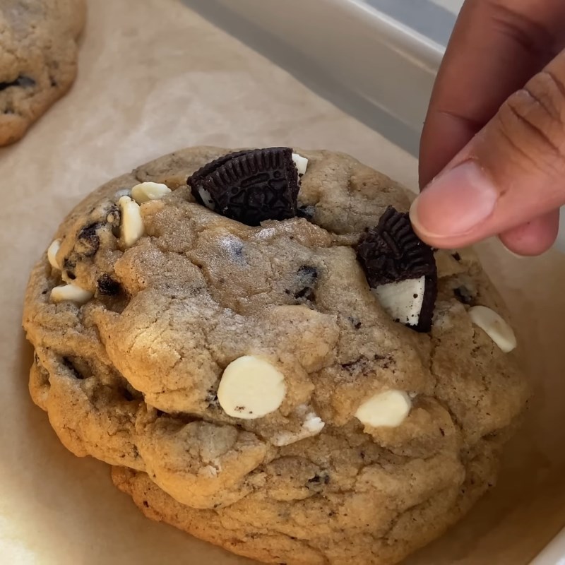 Bước 3 Nướng bánh Bánh quy chocolate chip mềm
