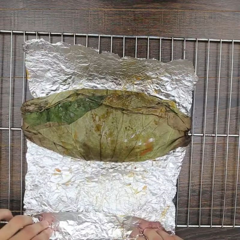 Bước 3 Nướng cá Cá mú nướng muối ớt