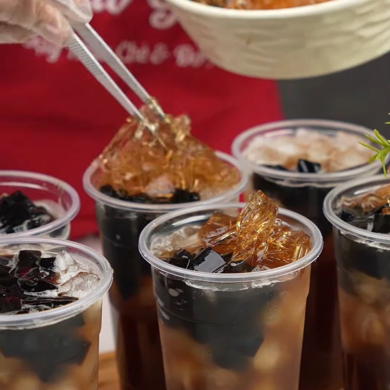 Bước 5 Pha trà bí đao kinh doanh Trà bí đao kinh doanh