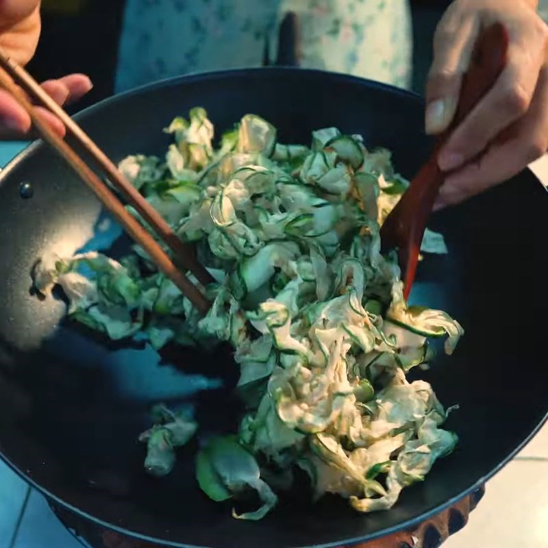 Bước 4 Sao bí đao Bí đao khô