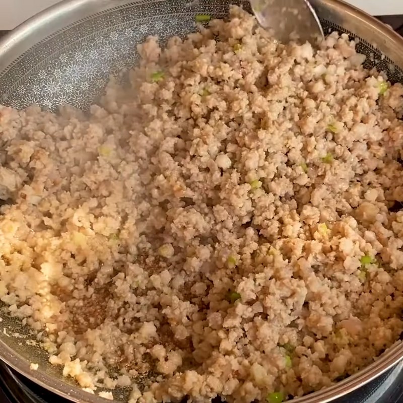 Bước 2 Sơ chế các nguyên liệu khác Bánh khọt bằng bột bánh xèo