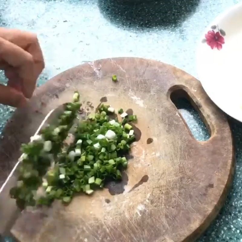 Bước 1 Sơ chế nguyên liệu Canh sầu riêng sườn non