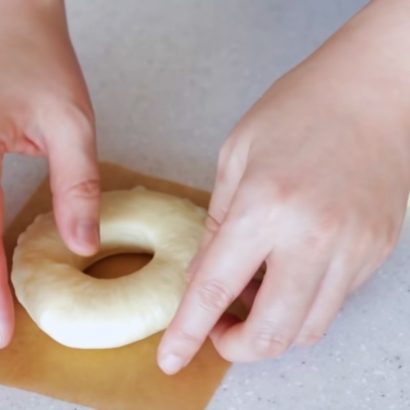 Bước 3 Tạo hình bánh donut Bánh donut đường