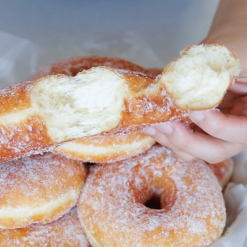 Bước 5 Thành phẩm Bánh donut đường