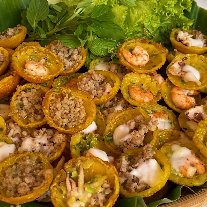 Bước 6 Thành phẩm Bánh khọt bằng bột bánh xèo