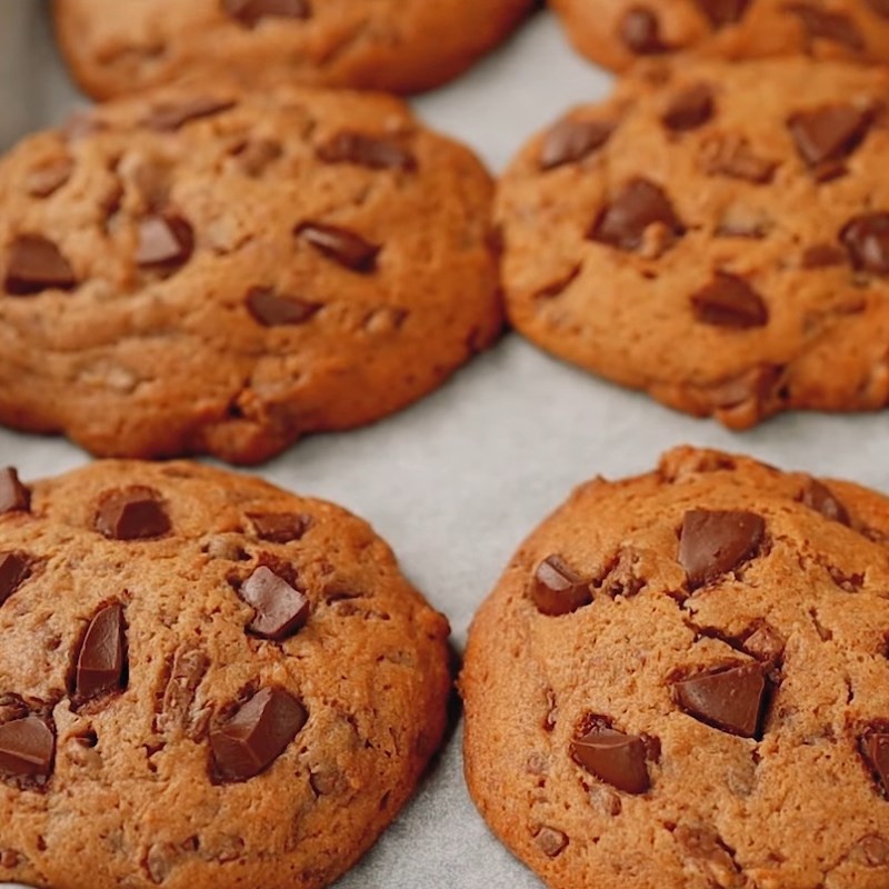 Bước 4 Thành phẩm Bánh quy chocolate chip giòn