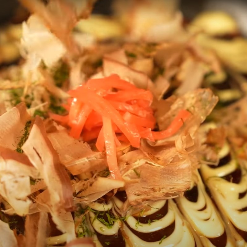 Bước 4 Thành phẩm Bánh xèo Nhật Bản - Okonomiyaki