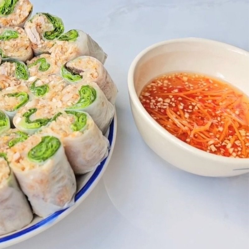 Bước 6 Thành phẩm Bì cuốn miền Tây