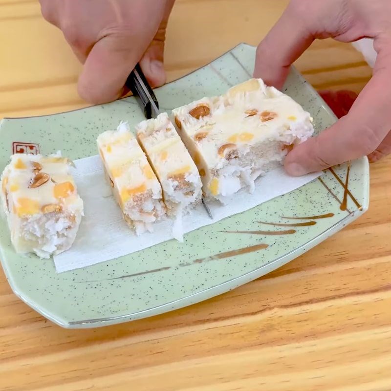 Bước 4 Thưởng thức Cách làm kem chuối sữa tươi