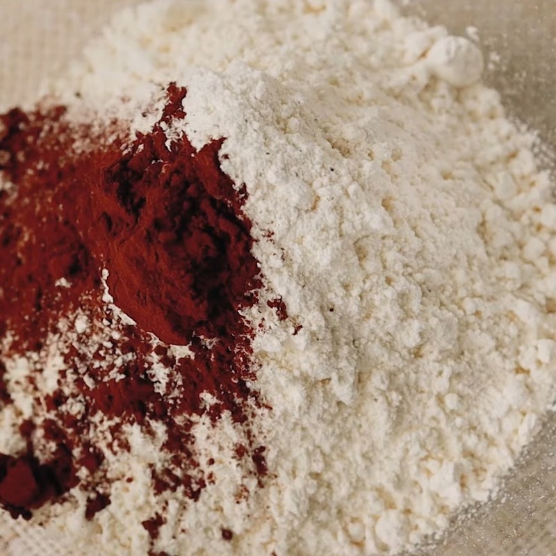 Bước 2 Trộn bột Bánh quy chocolate chip giòn