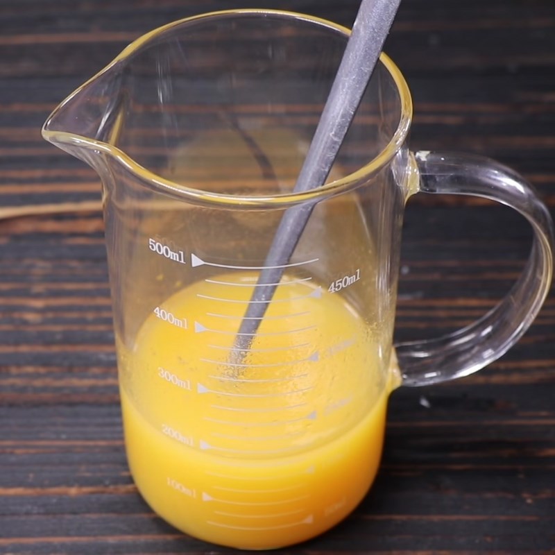 Bước 1 Trộn hỗn hợp nước Bánh cười (bánh mặt cười)