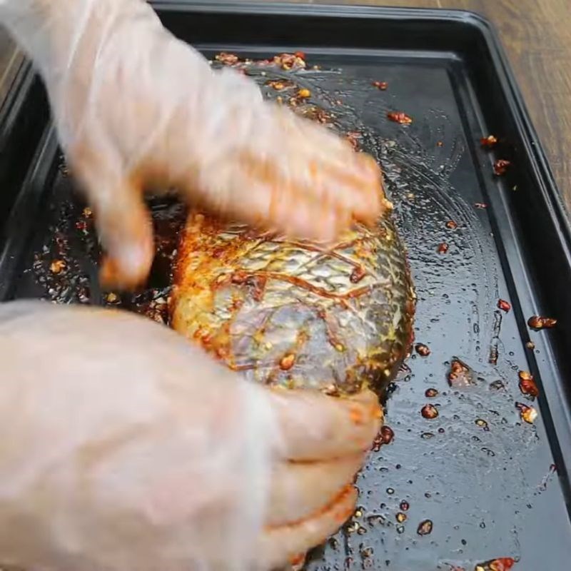 Bước 2 Ướp cá Cá mú nướng muối ớt