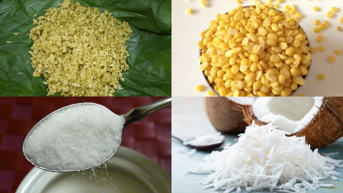 Nguyên liệu món ăn cách làm bánh cốm hà nội