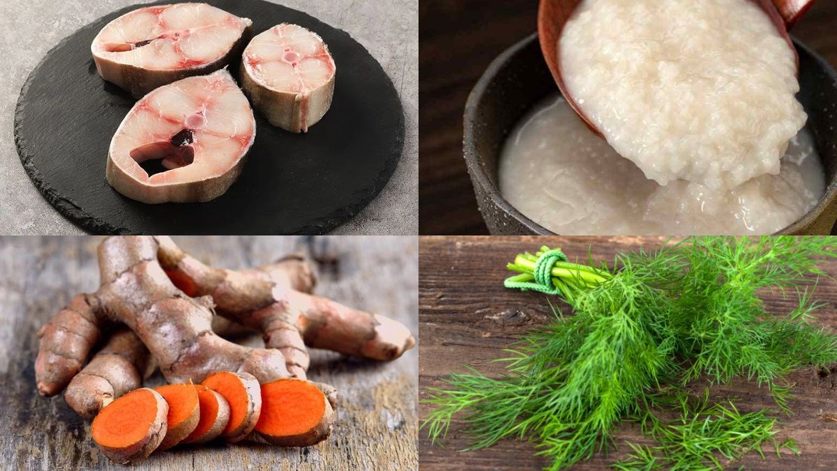 Nguyên liệu món ăn cá nấu mẻ nghệ