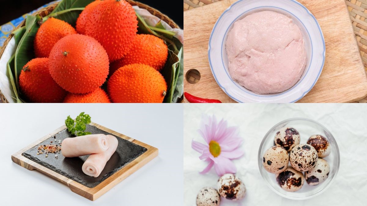 Nguyên liệu món ăn mọc vân ám