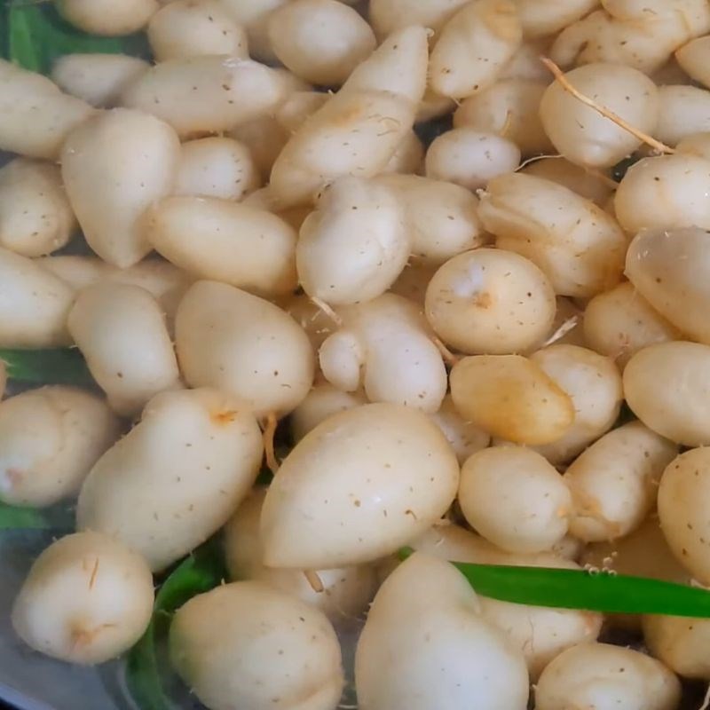 Bước 3 Luộc củ lùn Cách luộc củ lùn