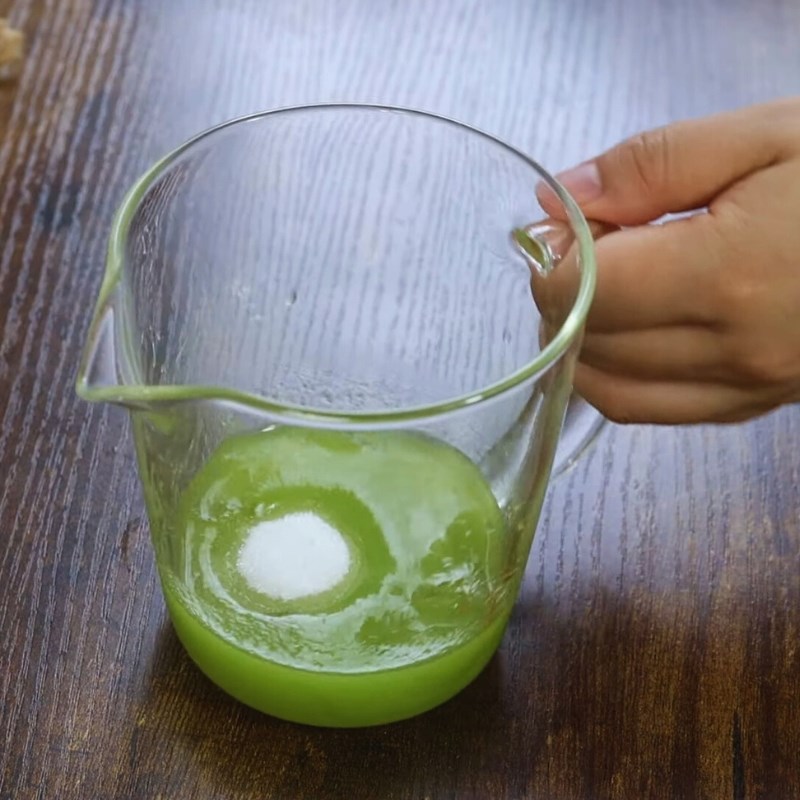 Bước 3 Làm thạch dưa lưới Bánh mousse dưa lưới