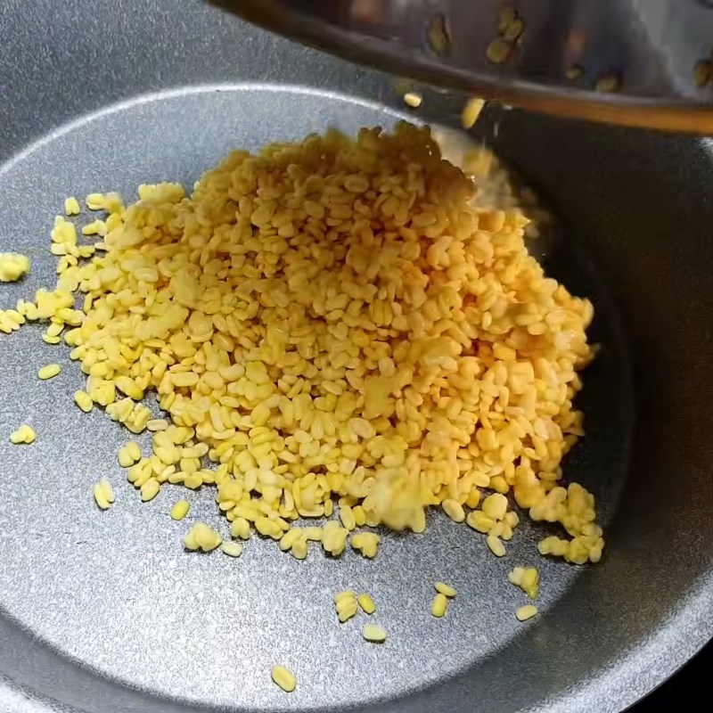 Bước 2 Nấu đậu xanh Bánh in đậu xanh