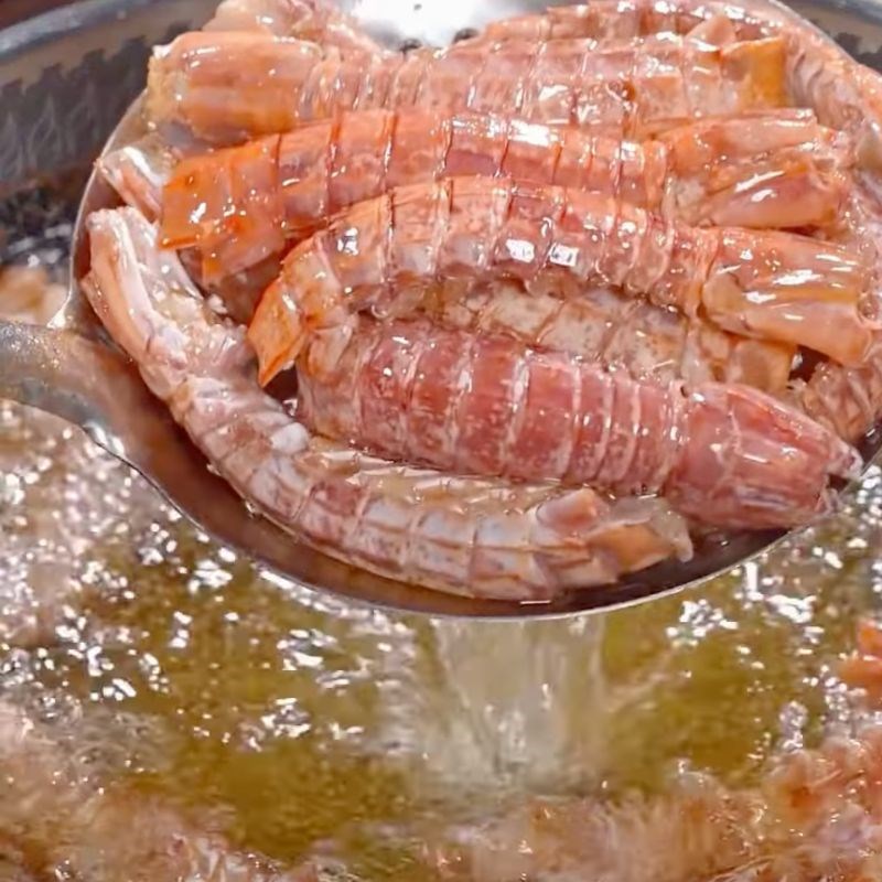 Bước 2 Chiên bề bề Miến xào bề bề