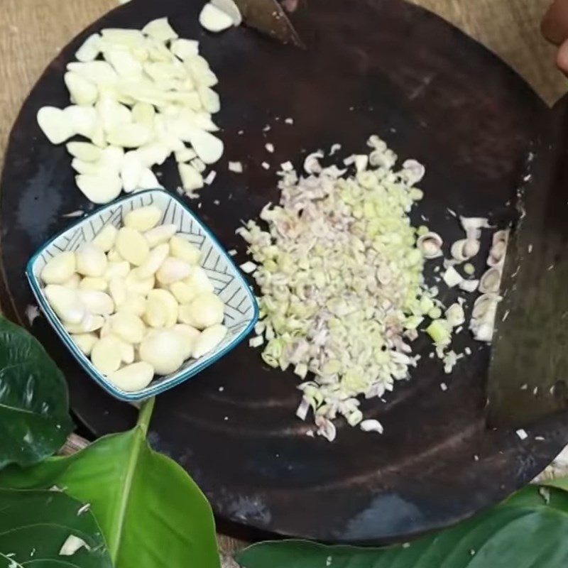 Bước 2 Chuẩn bị các nguyên liệu khác Nhút Thanh Chương (nhút mít non)