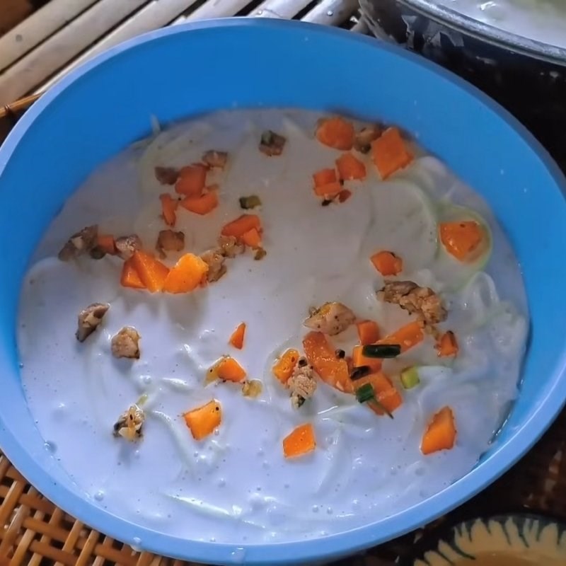 Bước 5 Đổ khuôn bánh Bánh bầu Sóc Trăng