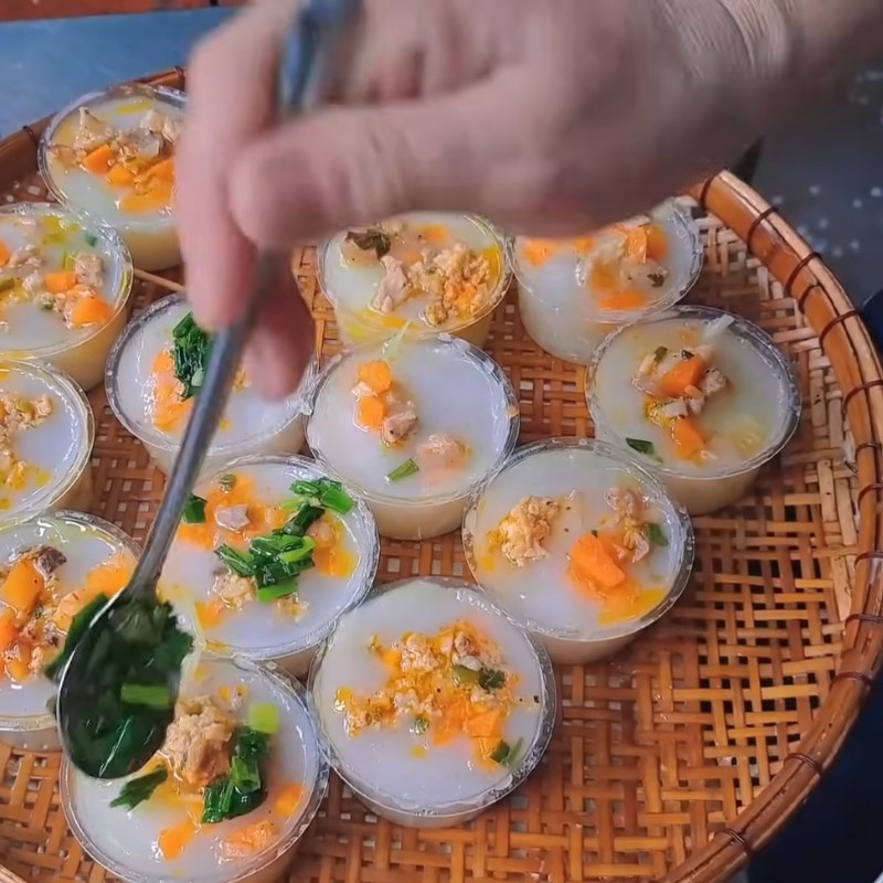 Bước 6 Hấp bánh Bánh bầu Sóc Trăng