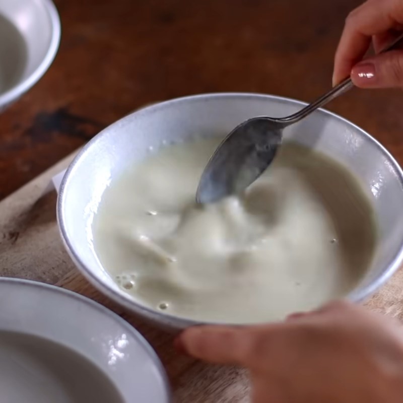 Bước 1 Làm bơ sữa thực vật Bánh kem thuần chay