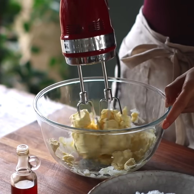 Bước 4 Làm lớp phủ kem Bánh kem thuần chay