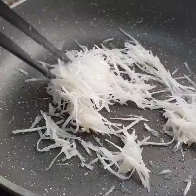 Bước 2 Làm nhân bánh Bánh cốm Hà Nội
