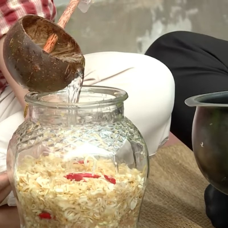 Bước 3 Làm nhút Thanh Chương Nhút Thanh Chương (nhút mít non)