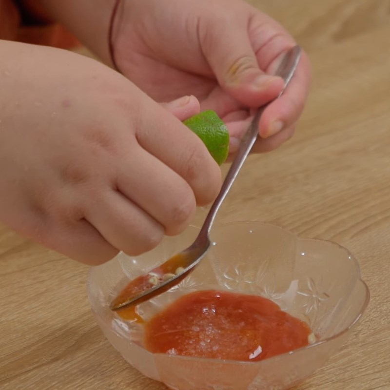 Bước 6 Làm nước chấm Ếch chiên bơ
