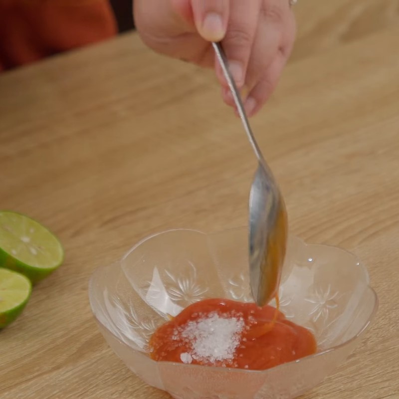 Bước 6 Làm nước chấm Ếch chiên bơ