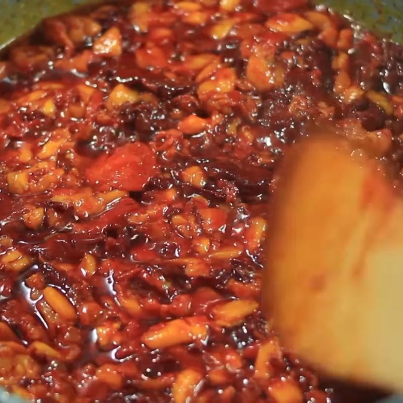 Bước 4 Nấu dầu gấc Dầu gấc