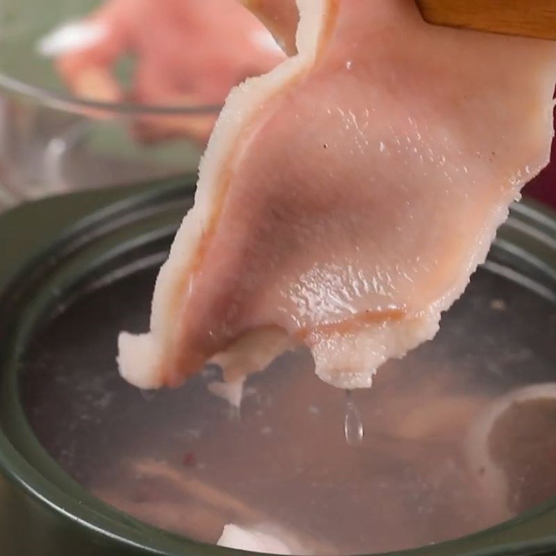 Bước 4 Nấu nước bì đông Mọc vân ám