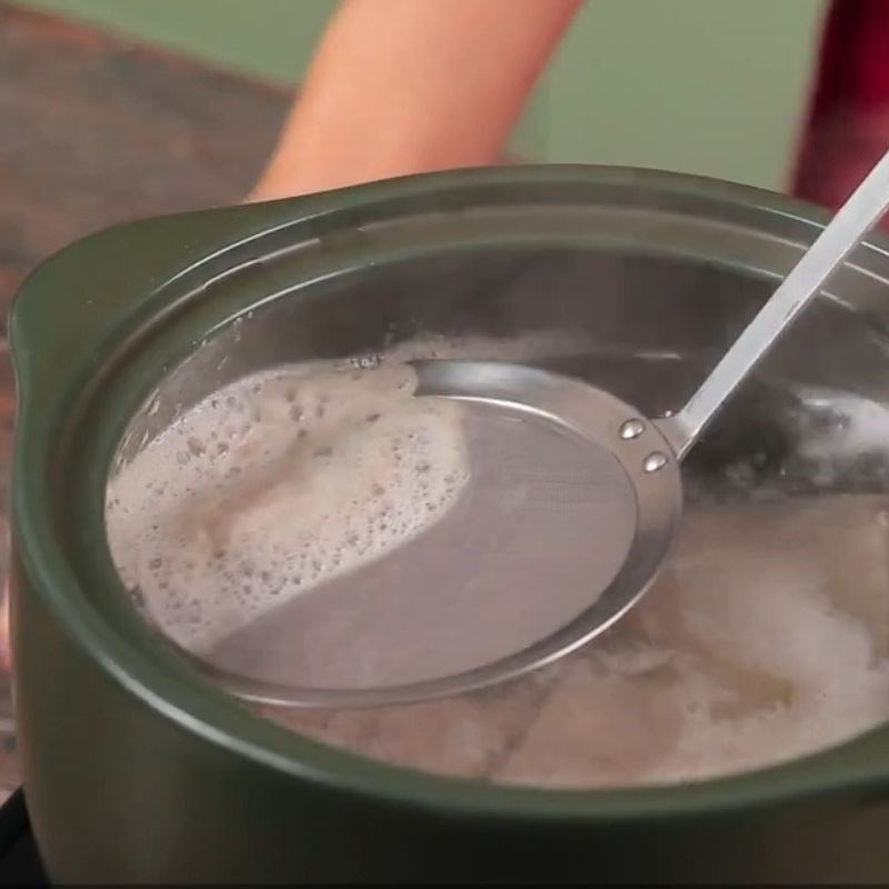 Bước 4 Nấu nước bì đông Mọc vân ám