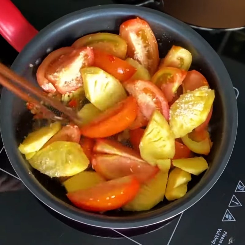 Bước 4 Nêm nước dùng Bún chả sứa