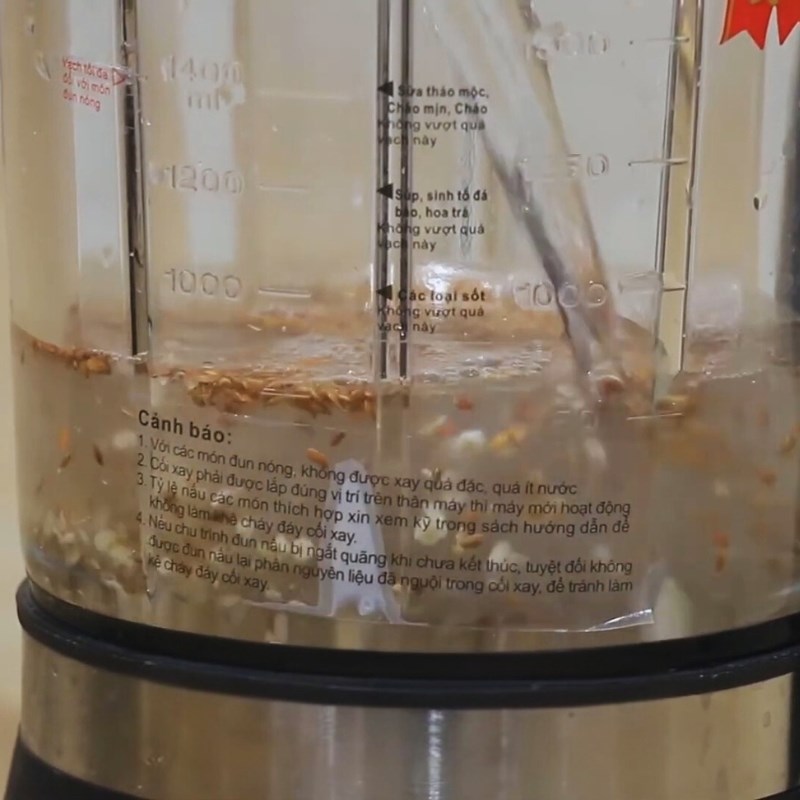 Bước 1 Ngâm hạt lanh và nấu sữa hạt lanh yến mạch Sữa hạt lanh yến mạch