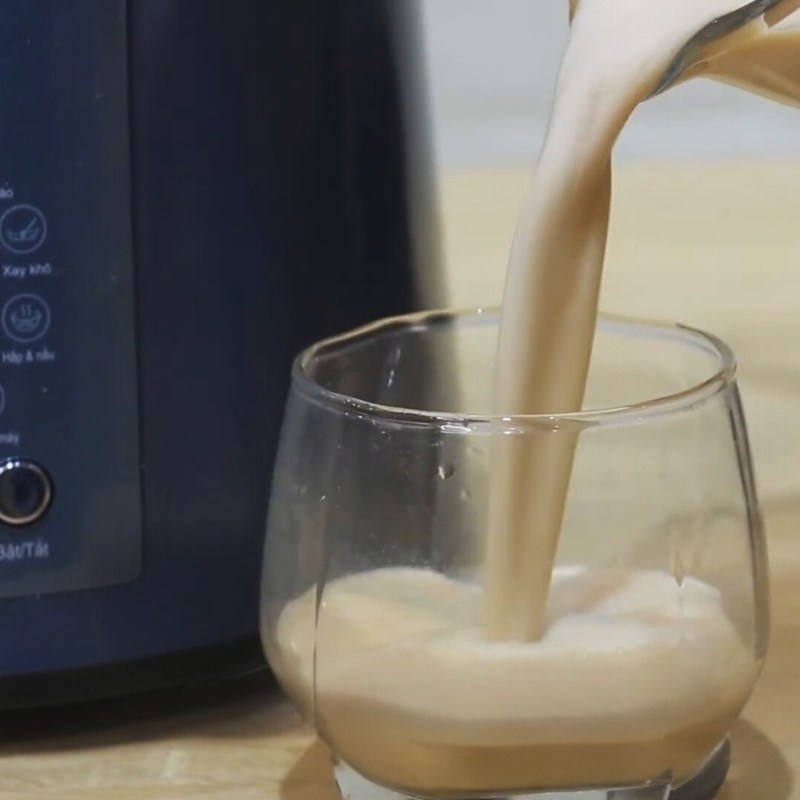 Bước 1 Ngâm hạt lanh và nấu sữa hạt lanh yến mạch Sữa hạt lanh yến mạch