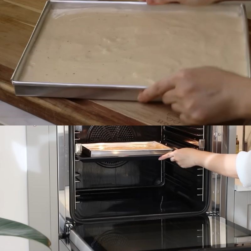 Bước 7 Nướng bánh Bánh ô long nhài nhãn