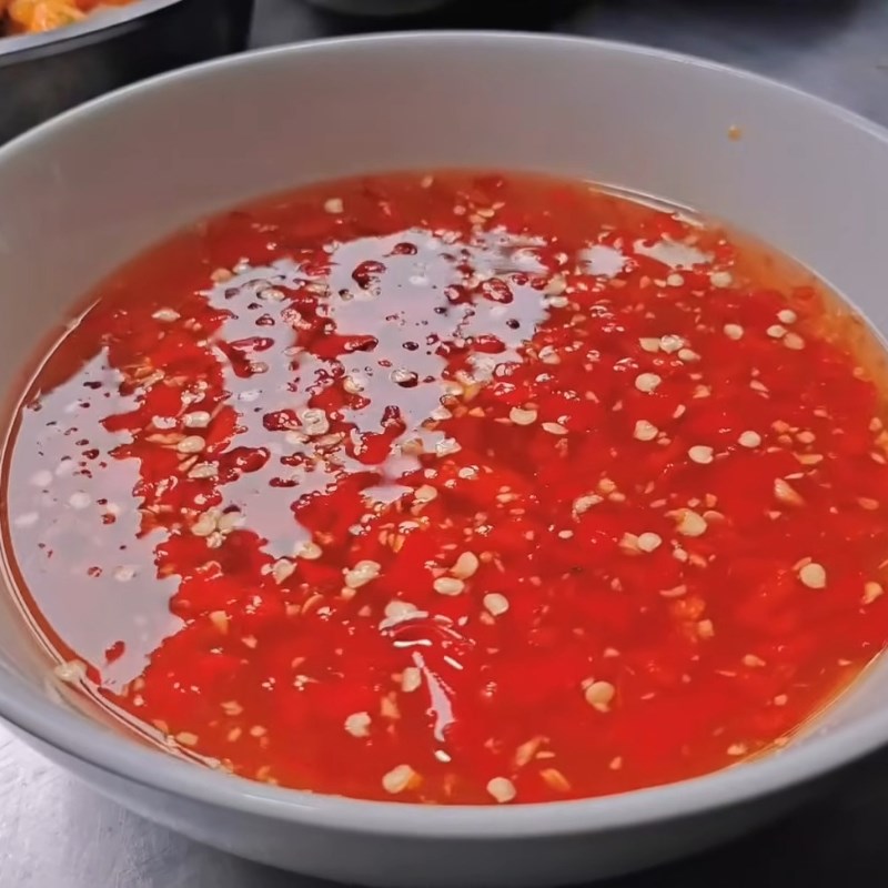 Bước 7 Pha nước chấm ăn cùng Bánh bầu Sóc Trăng