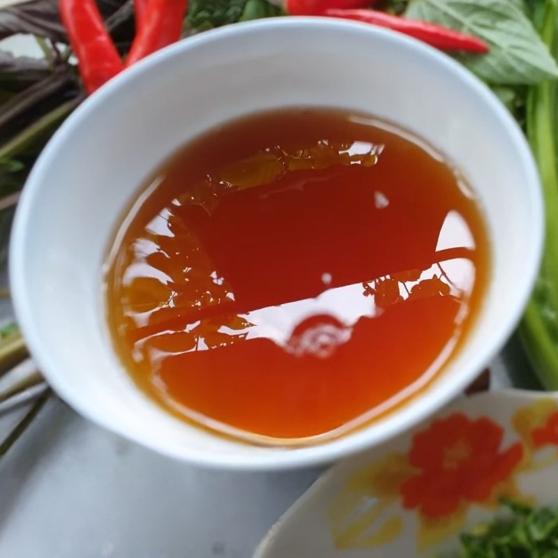 Bước 2 Pha nước mắm Đuông dừa ngâm nước mắm