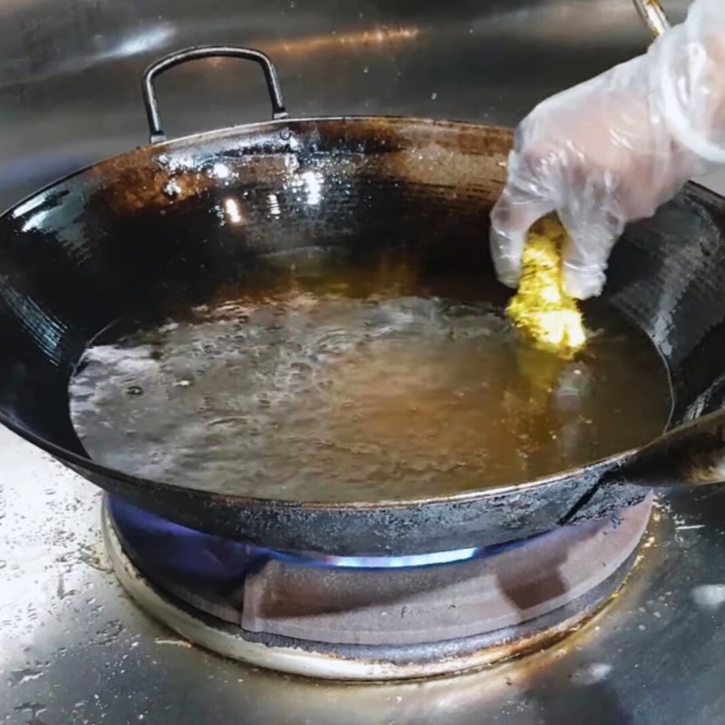 Bước 4 Rang thịt ngan Ngan rang riềng
