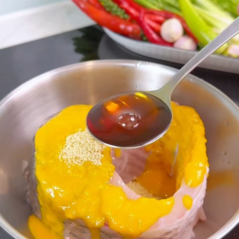 Bước 2 Sơ chế cá Cá nấu mẻ nghệ