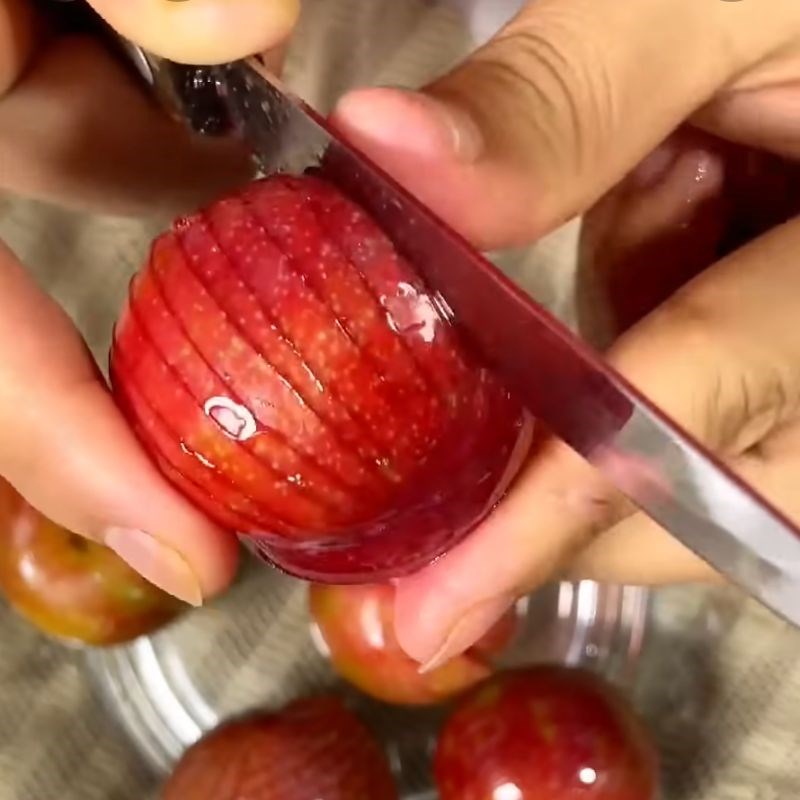 Bước 1 Sơ chế mận Mận sấy dẻo