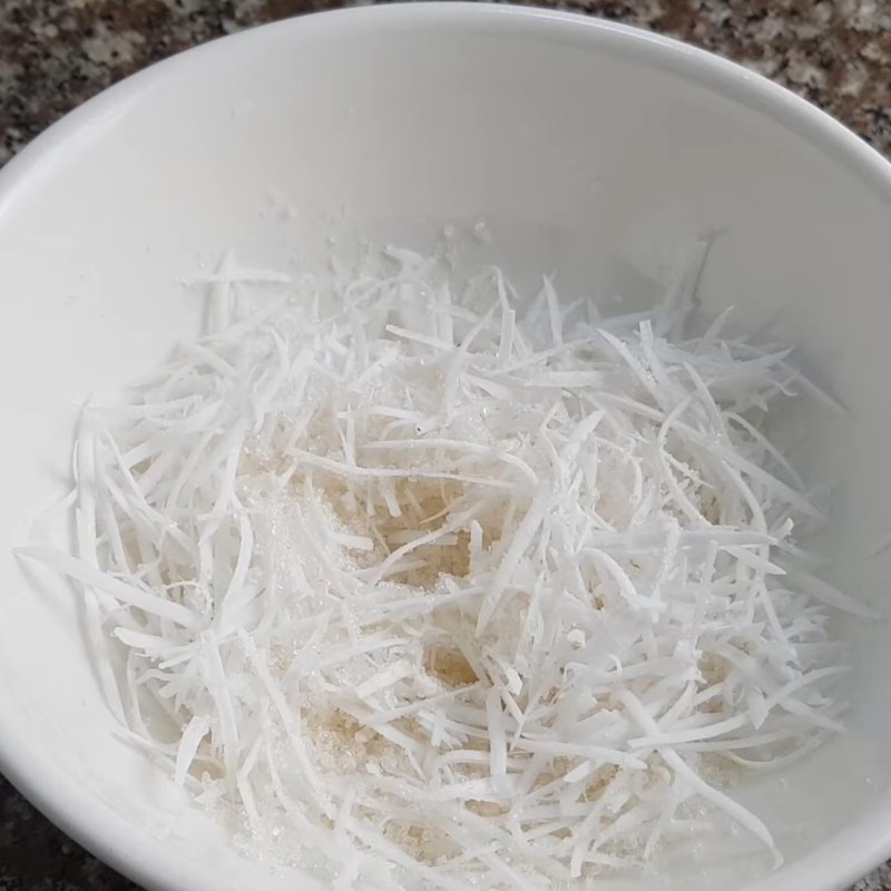 Bước 1 Sơ chế nguyên liệu Bánh cốm Hà Nội