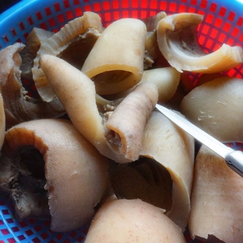 Bước 1 Sơ chế nguyên liệu Canh bon
