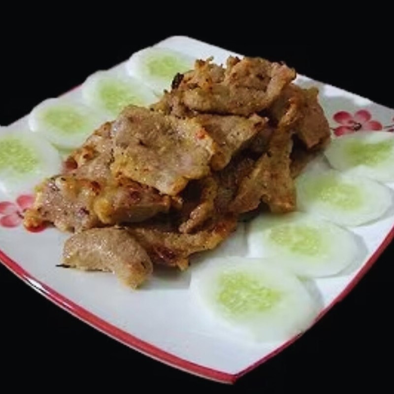 Bước 4 Thành phẩm Nầm dê nướng sa tế