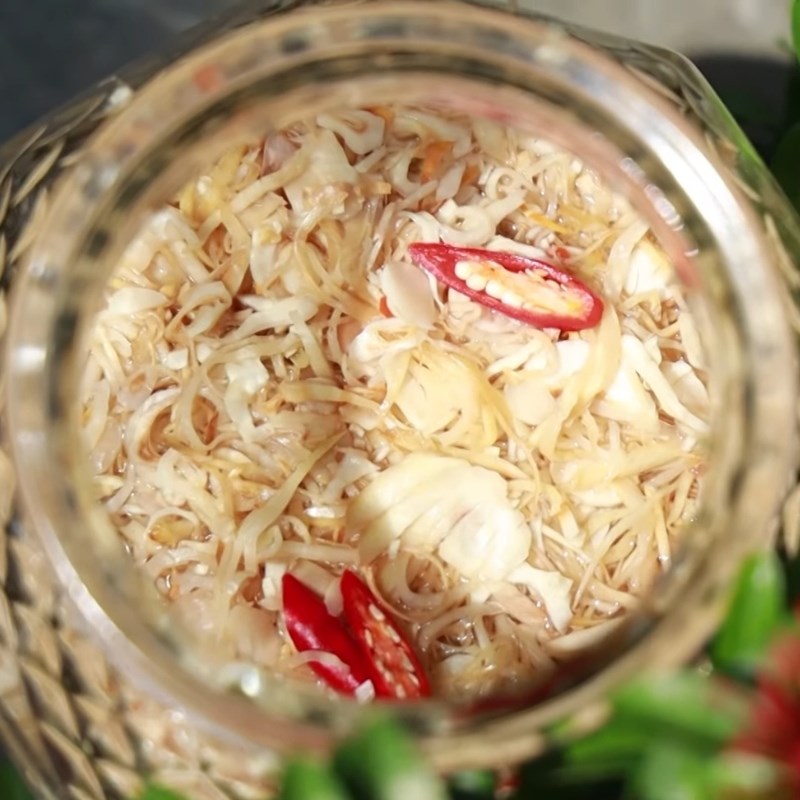 Bước 4 Thành phẩm Nhút Thanh Chương (nhút mít non)